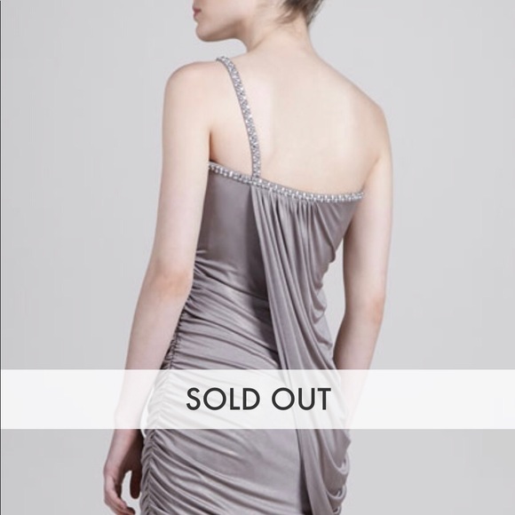 Laundry Skinny Strap Foil Wrap Dress - Picture 2 of 8